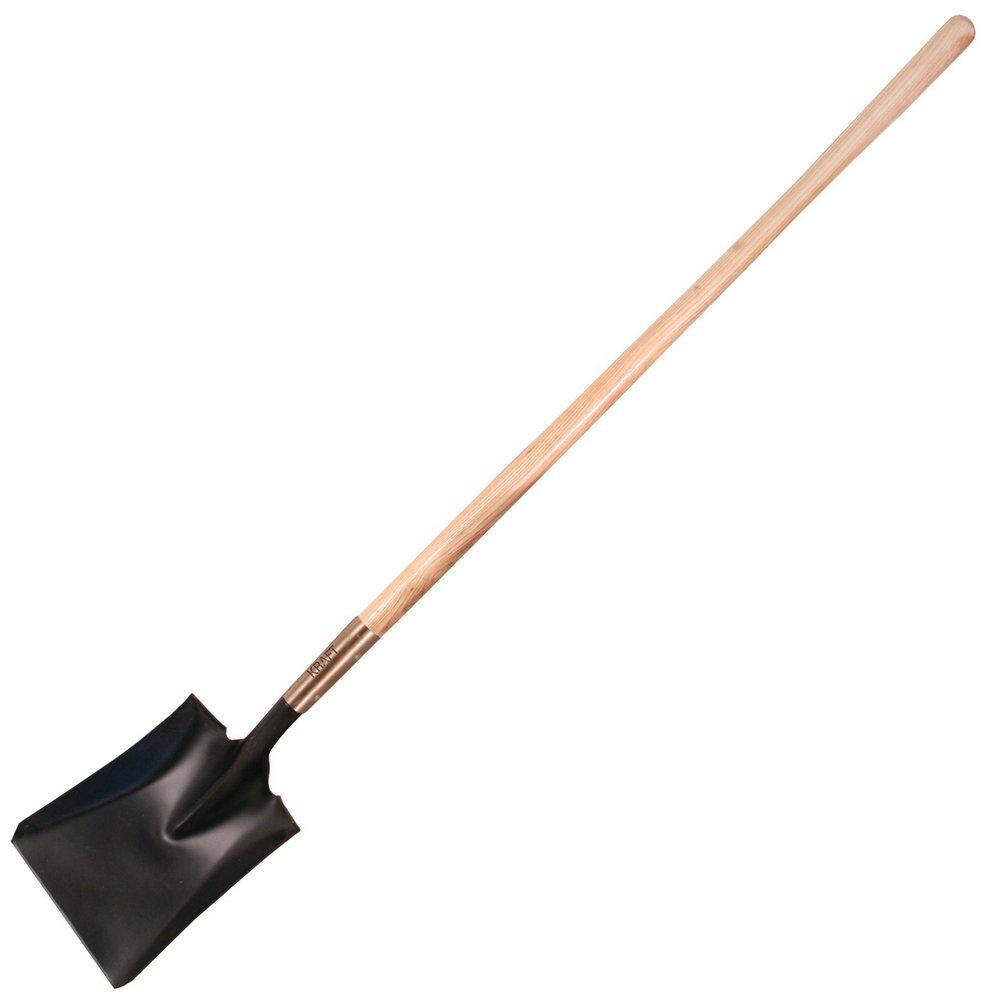 Midwest Rake&reg; Square Point Shovel with Wood Handle 