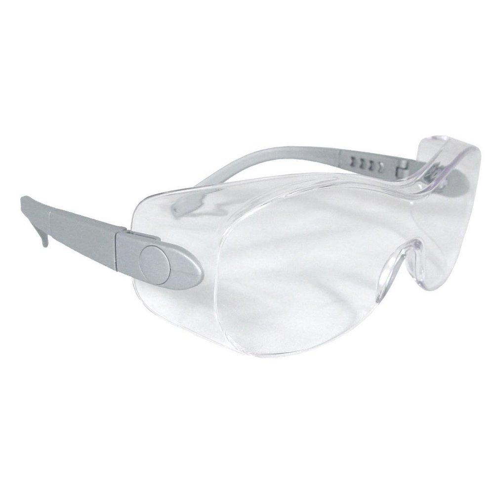Radians Silver *SHEATH Clear LENS Silver Frame Safety Glasses 
