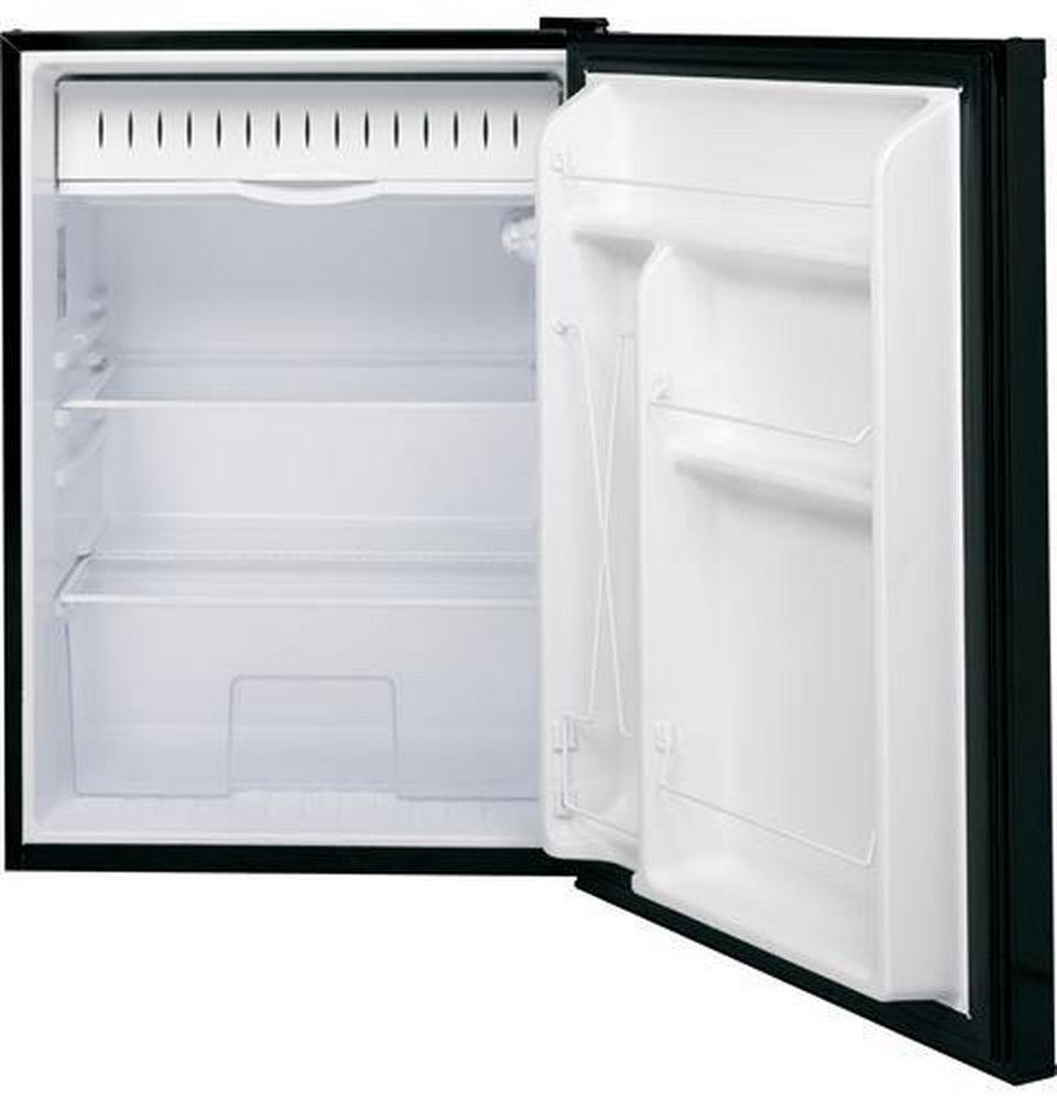 GE&reg; Black 23-5/8 in. 5.12 cu. ft. Compact and Undercounter Refrigerator 