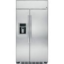 48 in. 18.7 cu. ft. Counter Depth and Side-By-Side Refrigerator in Stainless Steel