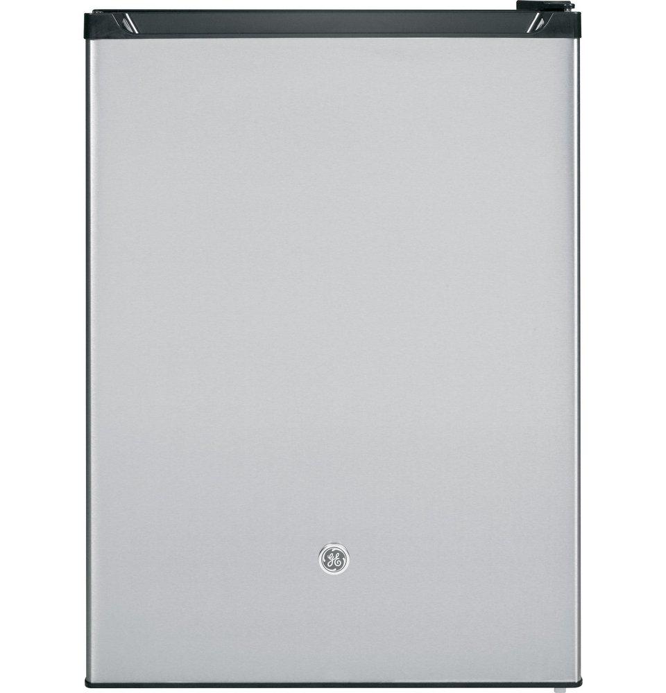 GE&reg; Stainless Steel 23-5/8 in. 5.12 cu. ft. Compact and Undercounter Refrigerator 