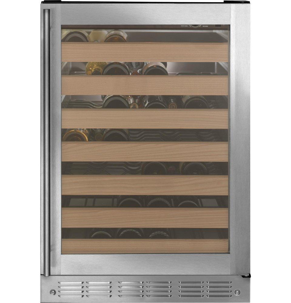 GE&reg; Stainless Steel 23-3/4 in. 5.5 cu. ft. Wine Cooler 
