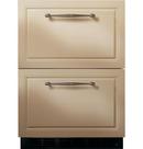 5 cu. ft. Double Drawer Refrigerator in Panel Ready