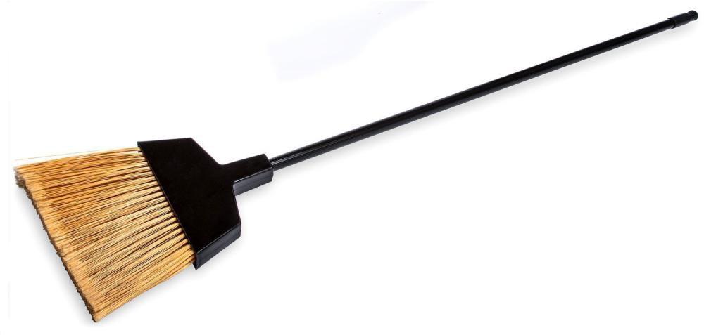 Carlisle Black/Tan 12 in. Flagged Angle Broom 