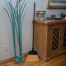 Carlisle Black/Tan 12 in. Flagged Angle Broom 