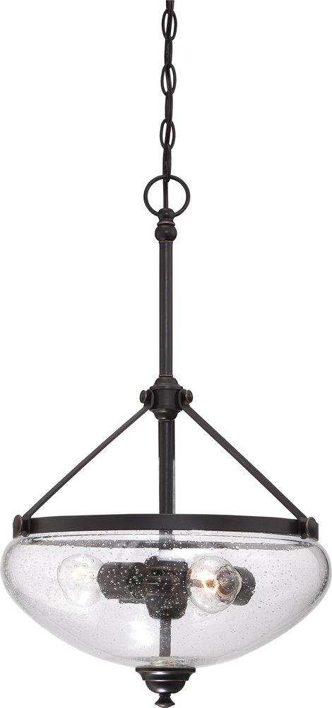 NUVO Sudbury Bronze 3-Light Pendant 