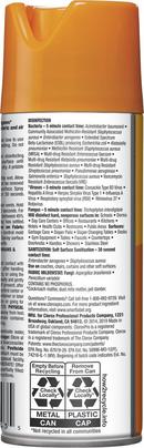 Clorox Clear Disinfectant Sanitizer Cleaner in Clear 