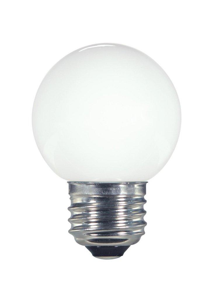 SATCO Coated White LED Medium E-26 Bulb 