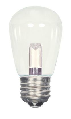 3-1/3 in. S14 LED Light Bulb with a Medium E-26 Base in Warm White