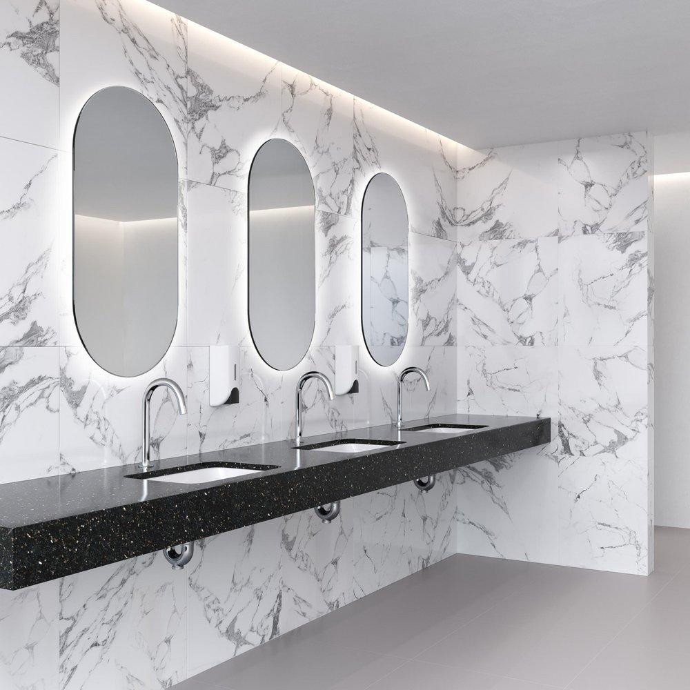 PROFLO® White 18 x 12 in. Undermount Bathroom Sink (Mounting Clips Included) 