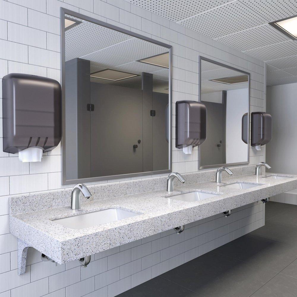 PROFLO® White 18 x 12 in. Undermount Bathroom Sink (Mounting Clips Included) 