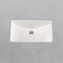 PROFLO® White 18 x 12 in. Undermount Bathroom Sink (Mounting Clips Included) 