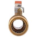 SharkBite&reg; Natural Brass DZR Brass Full Port Push 200# Ball Valve 