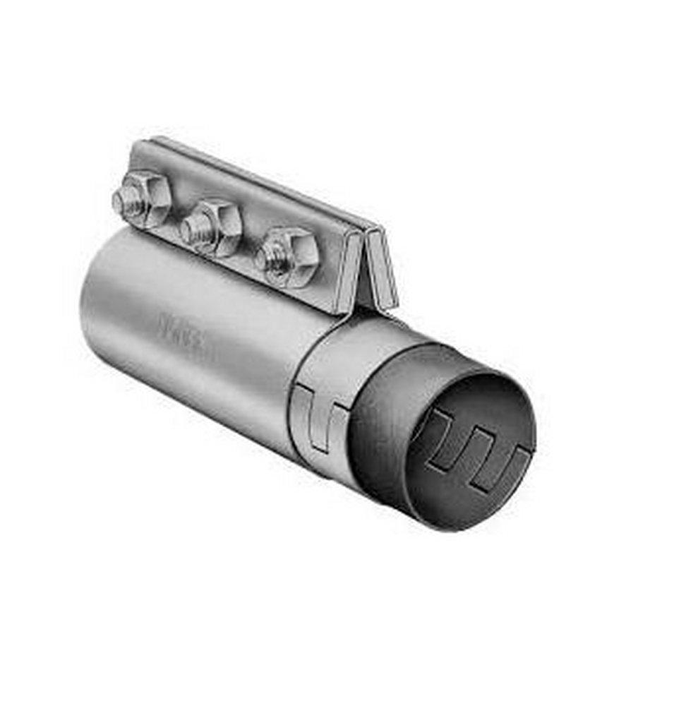 Morris Coupling 8 in. Compression Galvanized Carbon Steel Coupling with Black Gasket 