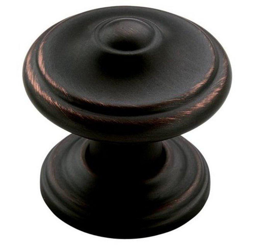 Amerock Oil Rubbed Bronze 1-1/4 in. Knob 