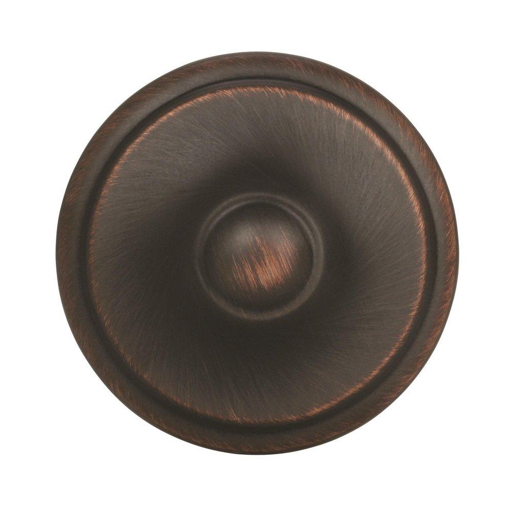 Amerock Oil Rubbed Bronze 1-2/7 in. Knob 