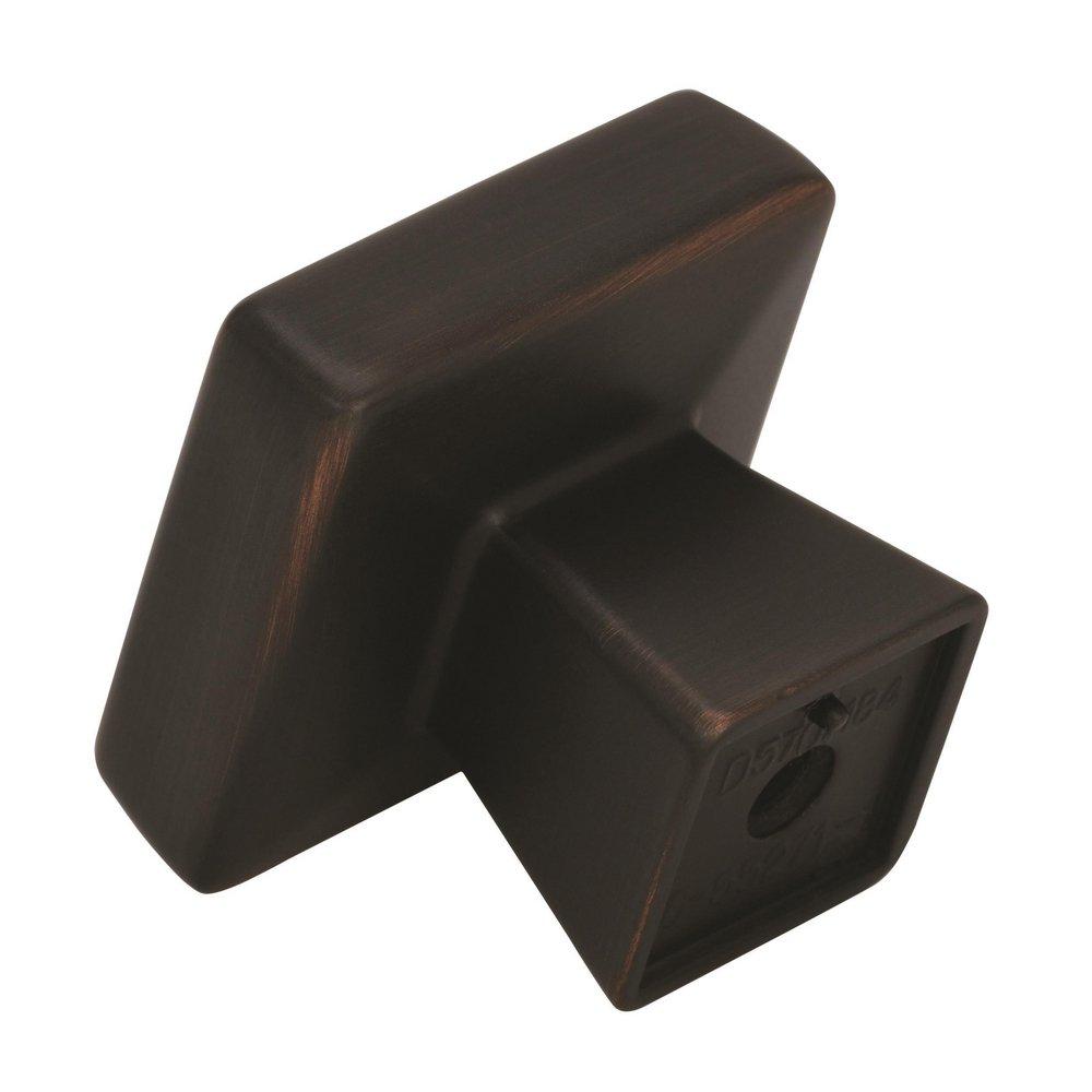 Amerock Oil Rubbed Bronze 1-1/6 Square KNOB ORBR *BLKROK 