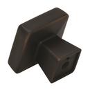 Amerock Oil Rubbed Bronze 1-1/6 Square KNOB ORBR *BLKROK 