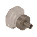 Amerock Clear/Satin Nickel Knob 