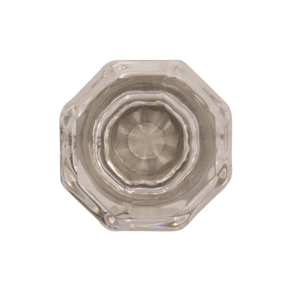 Amerock Clear/Satin Nickel Knob 