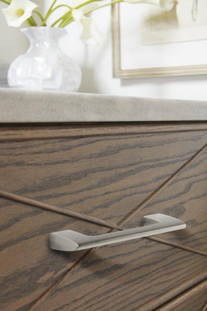 Amerock Satin Nickel 96MM Pull SN *RIVA 