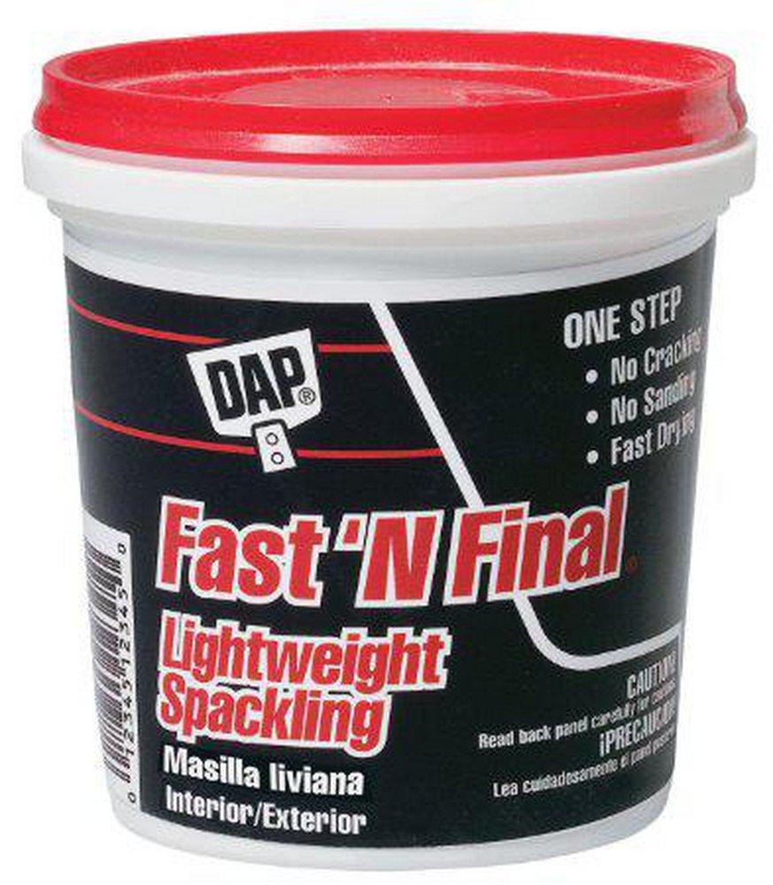 DAP White 8 oz. Lightweight Spackling 