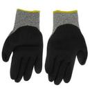 XL Size Polyurethane Cut Rest Gloves in Black