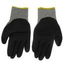 Component Manufacturing Black Polyurethane Cut Rest Gloves in Black 