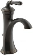 KOHLER Oil Rubbed Bronze Single Handle Centerset Bathroom Sink Faucet 