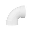 White PVC DWV 90&deg; Elbow 