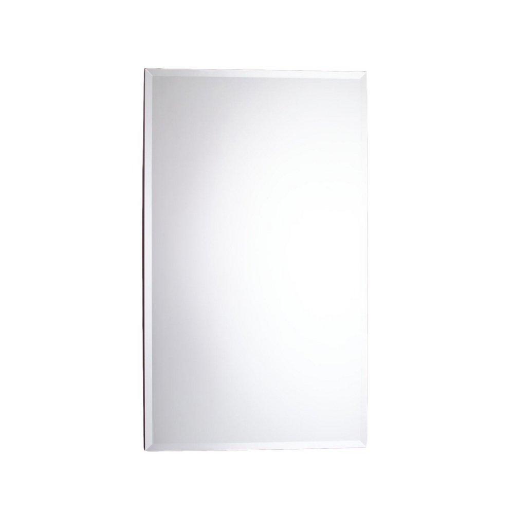 Robern Satin Anodized Aluminum 39-3/8 in. Surface Mount and Recessed Mount Medicine Cabinet 