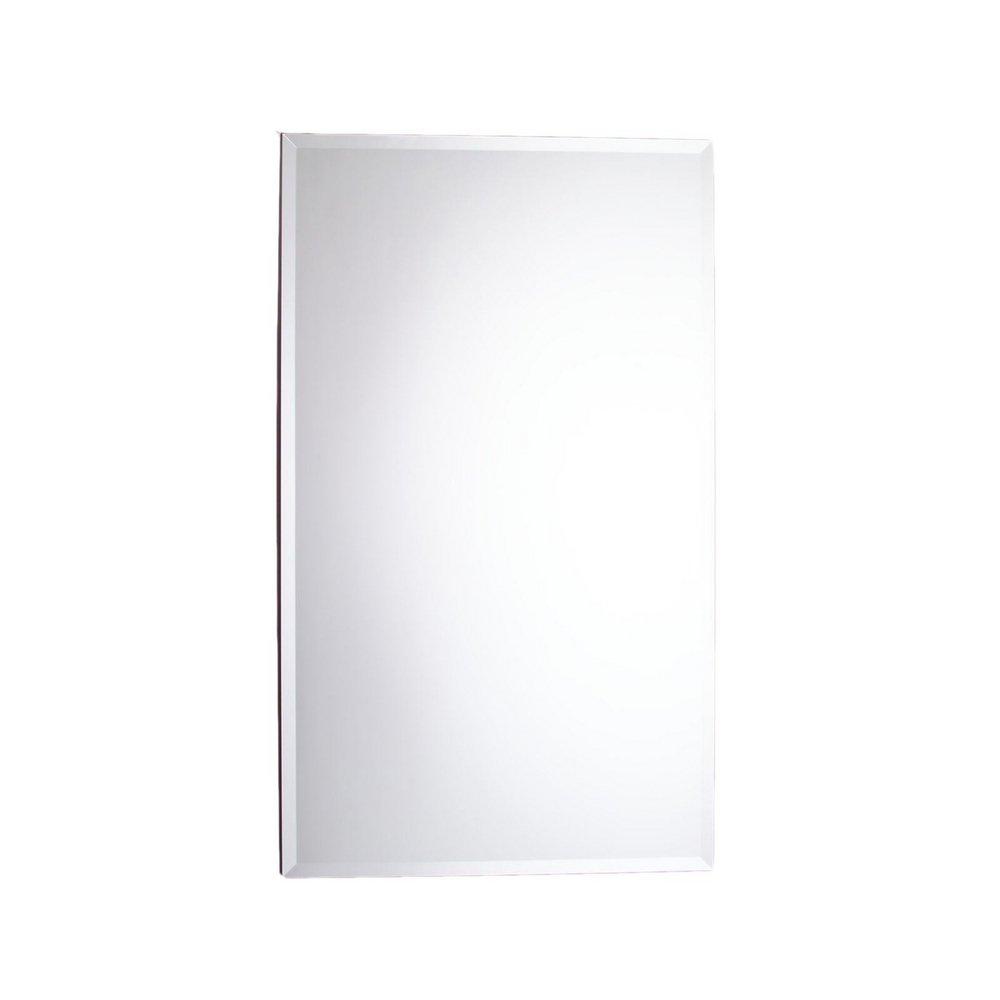 Robern Satin Anodized Aluminum 39-3/8 in. Surface Mount and Recessed Mount Medicine Cabinet 