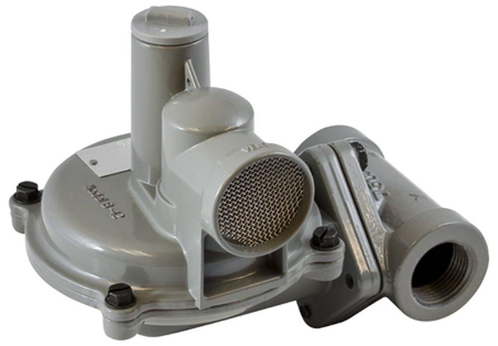 Oslin Nation Blue Cast Iron NPT Gas Regulator Valve 