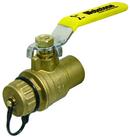Webstone a brand of NIBCO Forged Brass Full Port Sweat x Hose 600# Ball Valve 