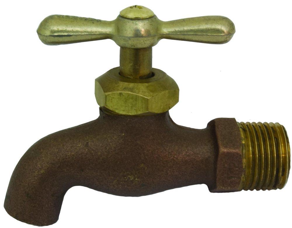 Webstone a brand of NIBCO Nickel Plated Brass FIP x Male Sillcock 