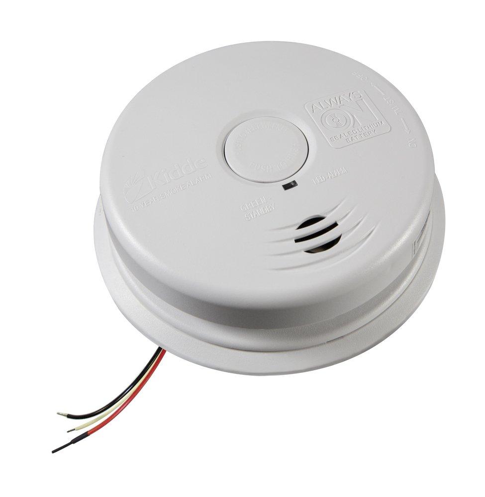 Kidde White 120V Smoke Alarm in White 