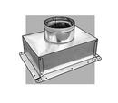 8 in. Insulated Ceiling Radiator Damper Regular Box
