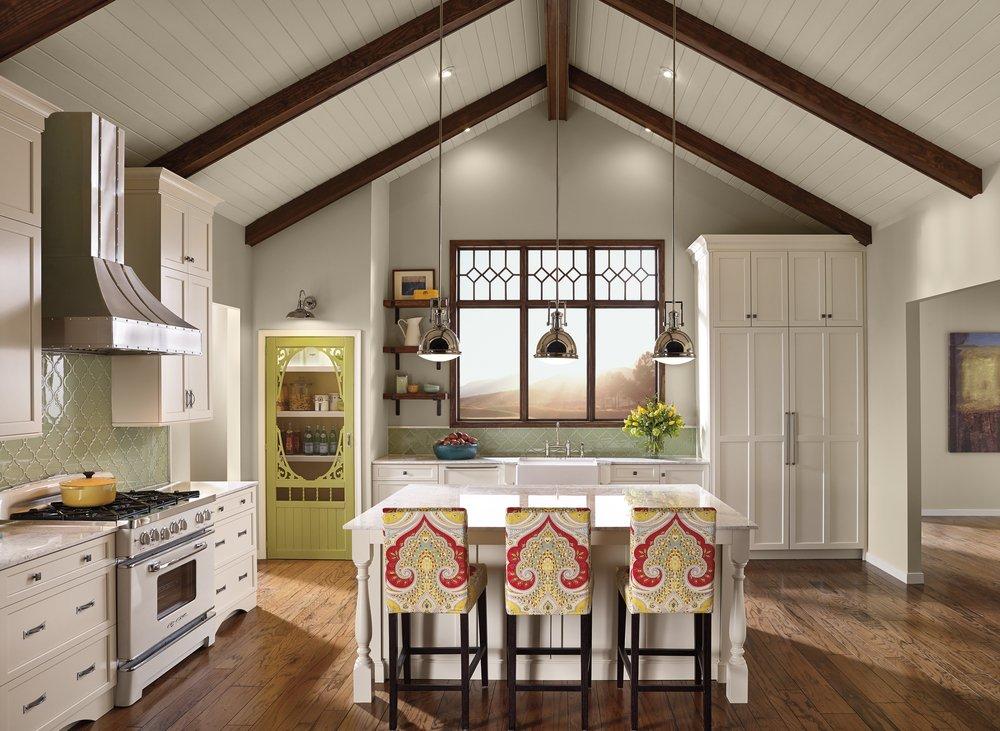 Brizo Chrome Two Handle Bridge Kitchen Faucet 