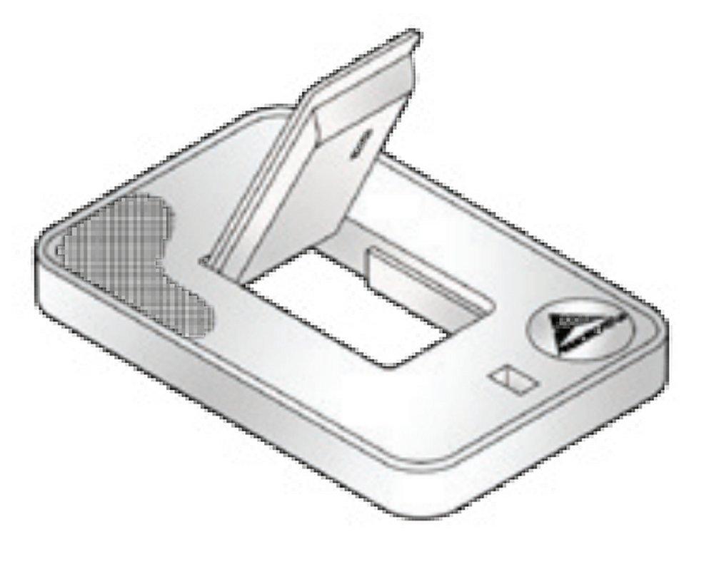 Armorcast Products 10 in. Concrete Cover Hinged with Cast Iron Reader Lid 