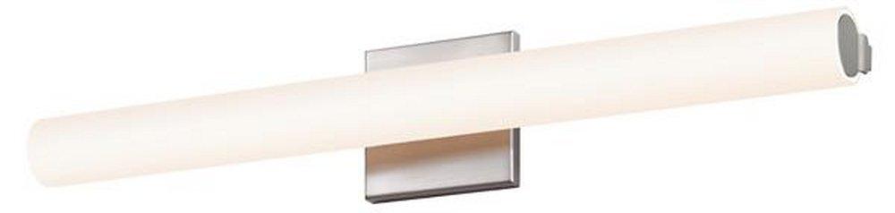 SONNEMAN Satin Nickel 24 x 4-1/4 in. 16W 1-Light Slim LED Bath Bar Light 