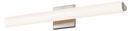 SONNEMAN Satin Nickel 24 x 4-1/4 in. 16W 1-Light Slim LED Bath Bar Light 