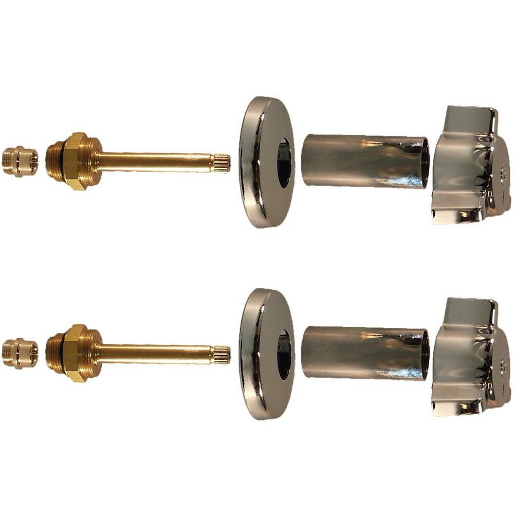 Lincoln Products&reg; Polished Chrome Metal Handle Kit 