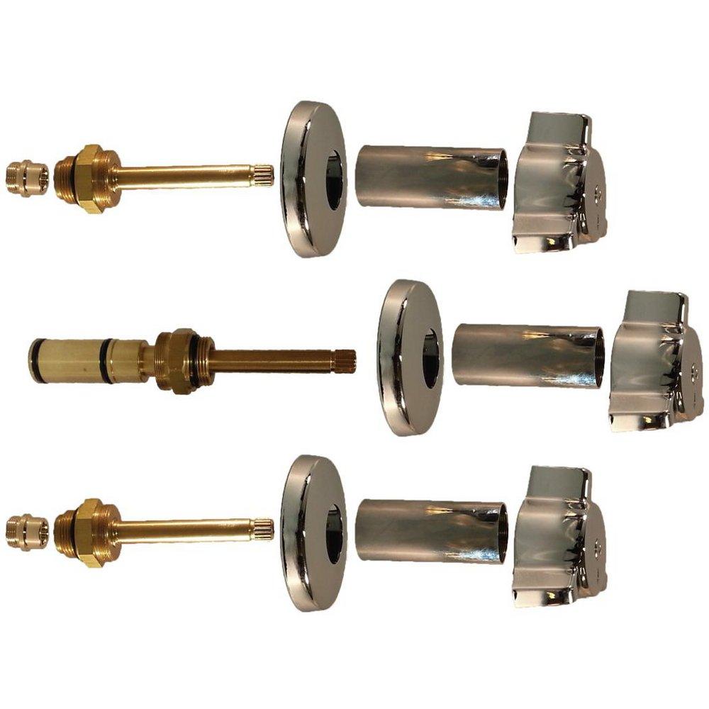 Lincoln Products&reg; Polished Chrome Metal Handle Kit 