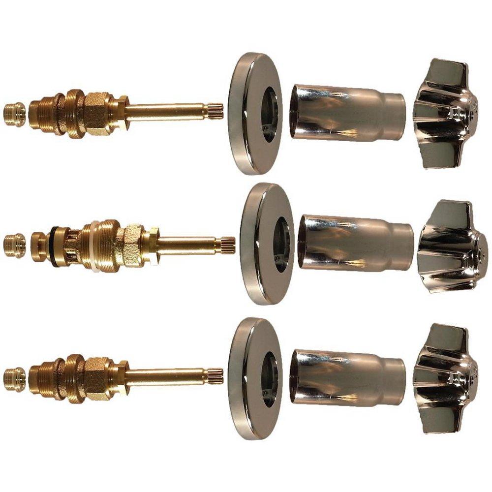 Lincoln Products&reg; Polished Chrome Metal Handle Kit 