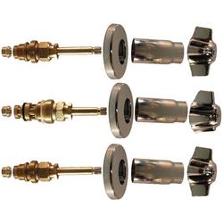 Metal Handle Kit in Polished Chrome