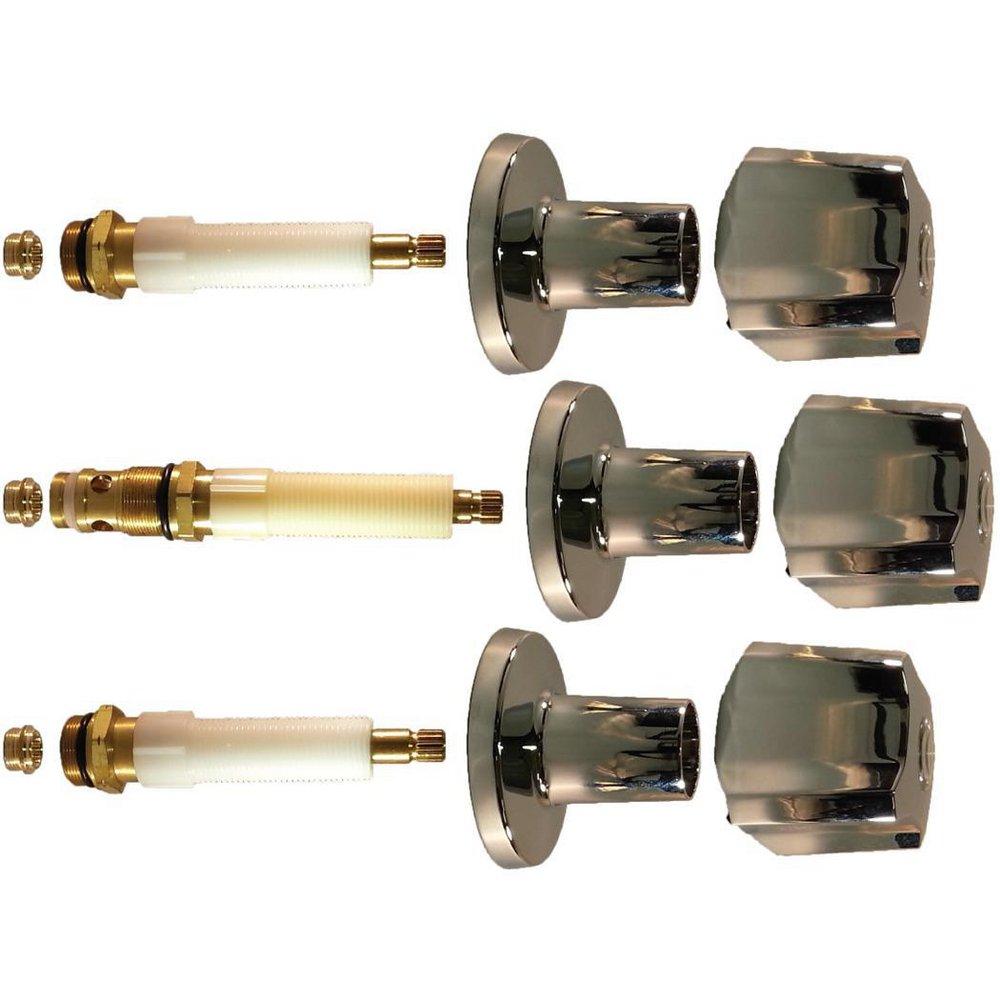 Lincoln Products&reg; Polished Chrome Metal Handle Kit 