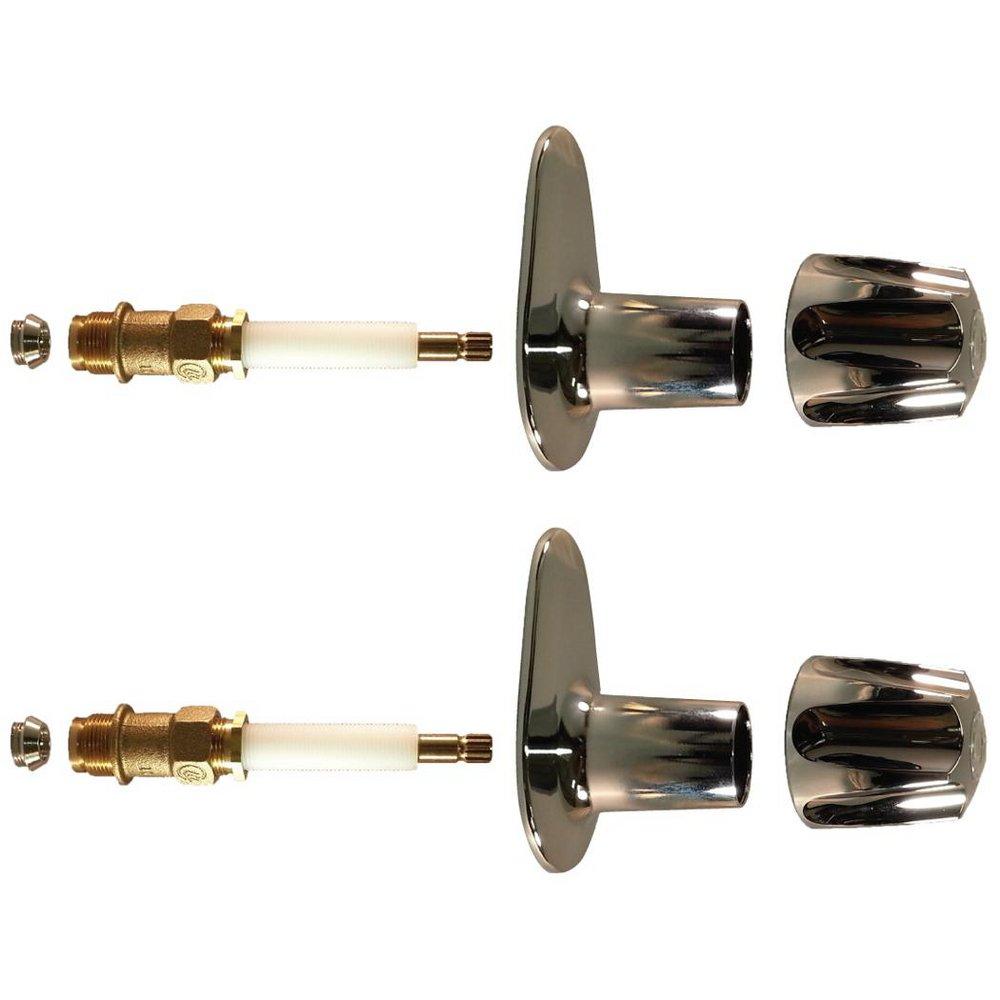 Lincoln Products&reg; Polished Chrome Metal Handle Kit 