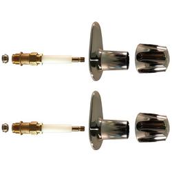 Metal Handle Kit in Polished Chrome