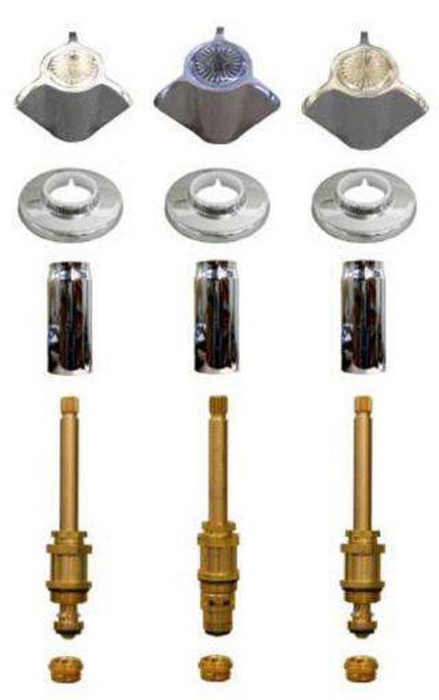 Lincoln Products&reg; Polished Chrome Metal Handle Kit 