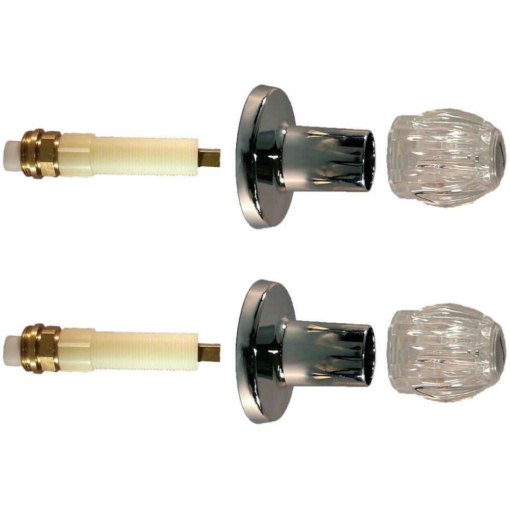 Lincoln Products&reg; Polished Chrome Metal Handle Kit 